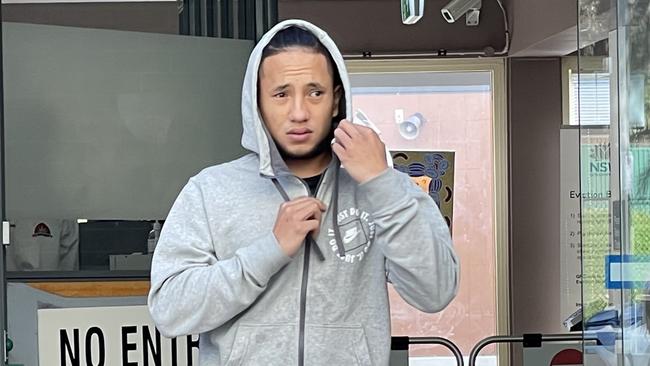 Aurite Edwards has pleaded guilty to affray, common assault and intimidating a police officer after he was involved in a dispute over a washing basket at a Riverwood laundrette. Picture: Ashleigh Tullis