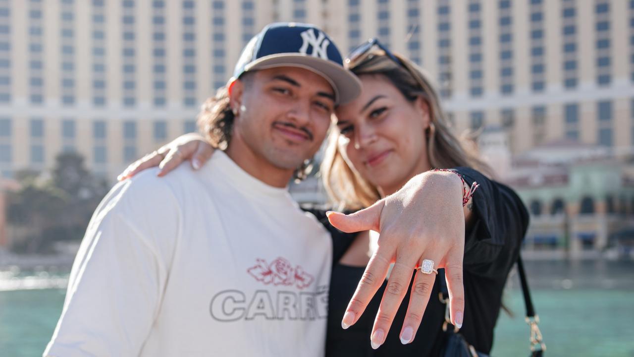 Vegas Confidential: NRL star’s romantic Sin City wedding proposal