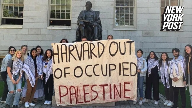 Thirty-one Harvard organizations blame Israel for Hamas attack