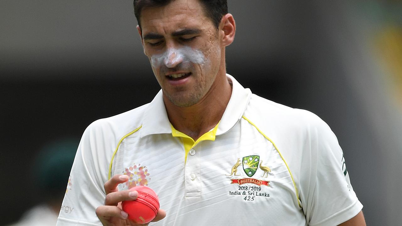 Mitchell Starc will use a new pink ball in Adelaide.