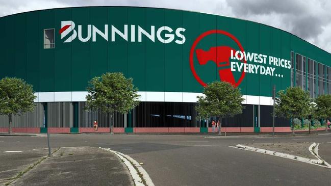 The proposed Bunnings store in Rozelle