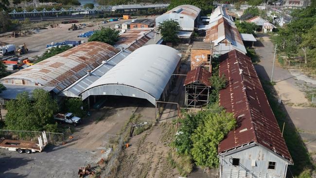 The long dormant North Rail Yards site in the Townsville CBD.