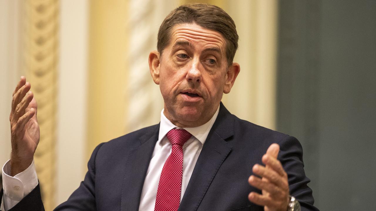 Queensland Minister State Development, Manufacturing, Infrastructure and Planning Cameron Dick told NSW to back off when it comes to Virgin Australia. Picture: AAP Image/Glenn Hunt.