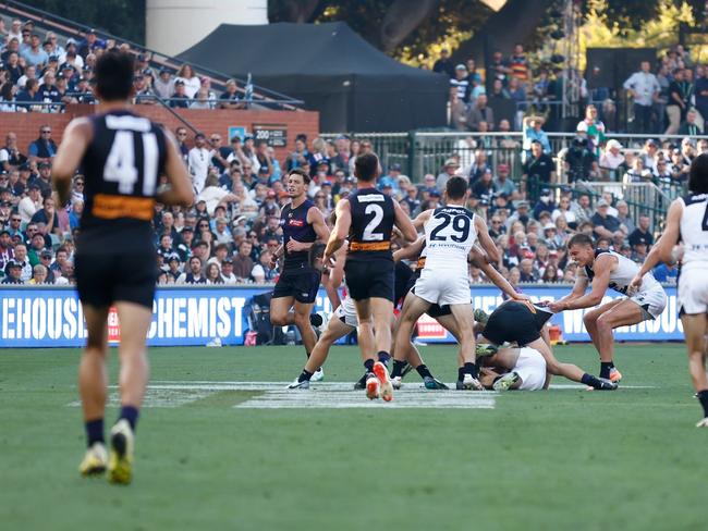 Will Fogarty be suspended? Picture: Michael Willson/AFL Photos