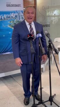 Gold Coast Mayor Tom Tate on new council team