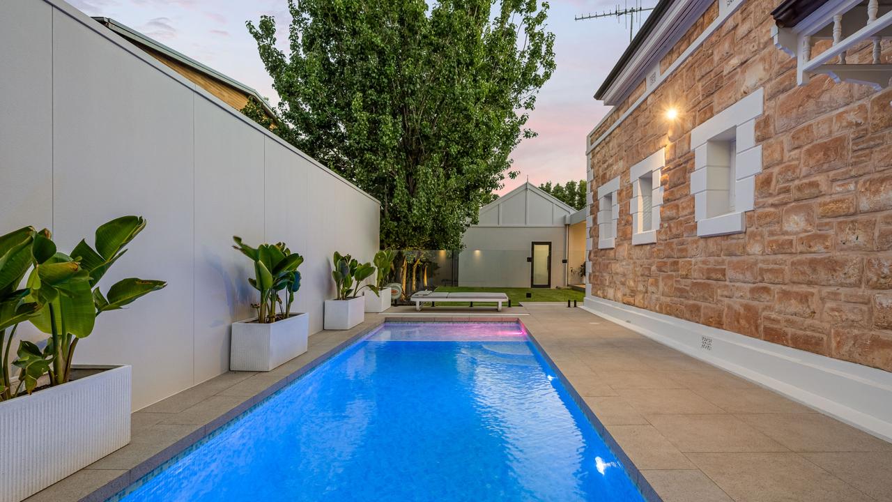 All class inside this Adelaide sandstone villa