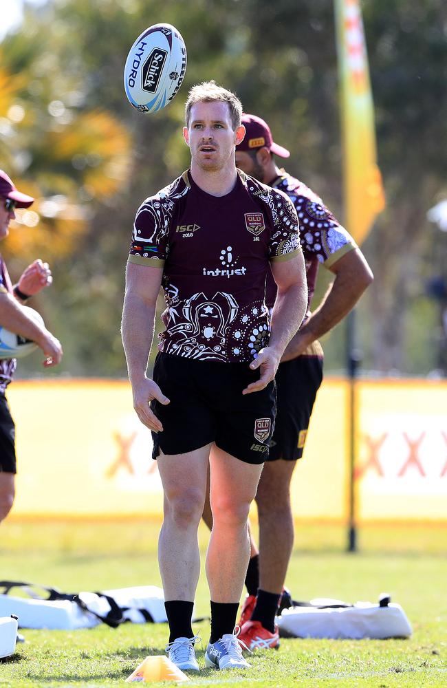 Michael Morgan will line up at fullback for Queensland. Pics Adam Head