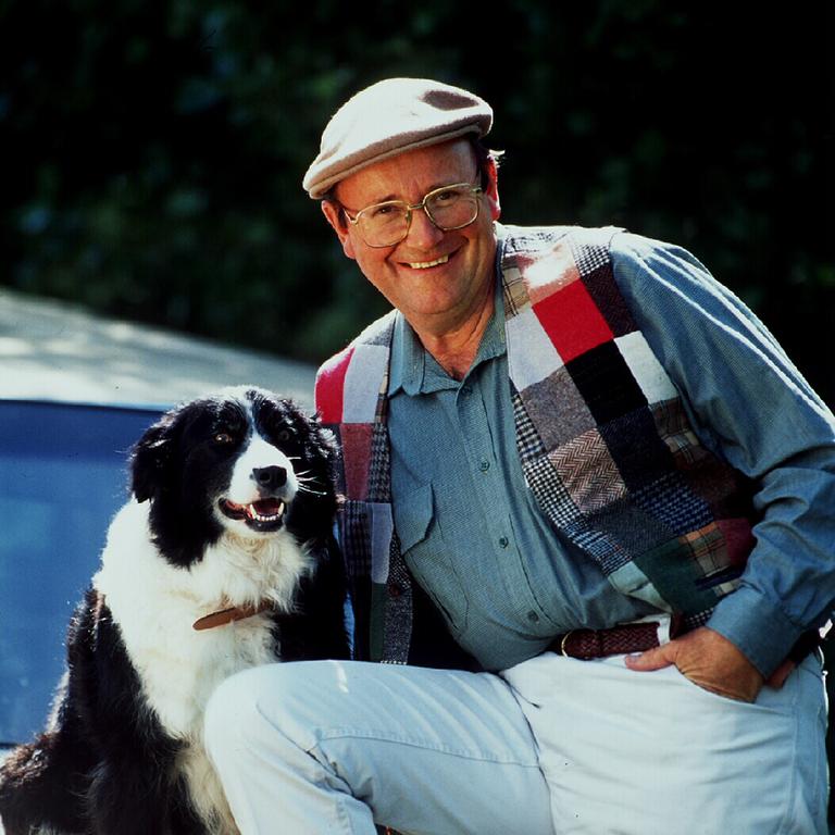 Dr Harry with his pet and TV sidekick Rosie.