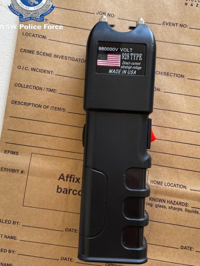 A stun gun.