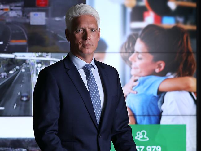 CEO Scott Charlton of toll road company Transurban, ahead  of the company's annual results announcement. Jane Dempster/The Australian.