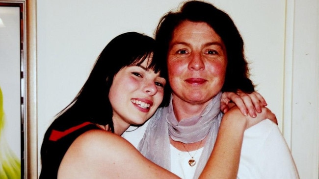 Amelia Grozdanovski with her mum, Lorrin Whitehead, before she went missing.