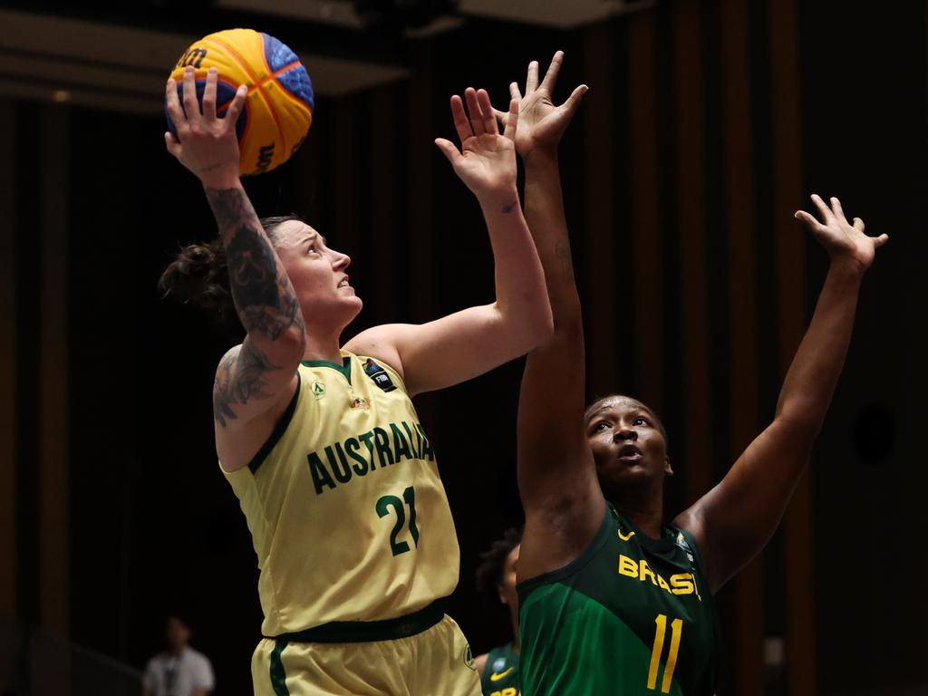 Marena Whittle was named tournament MVP. Picture: Takashi Aoyama/Getty Images