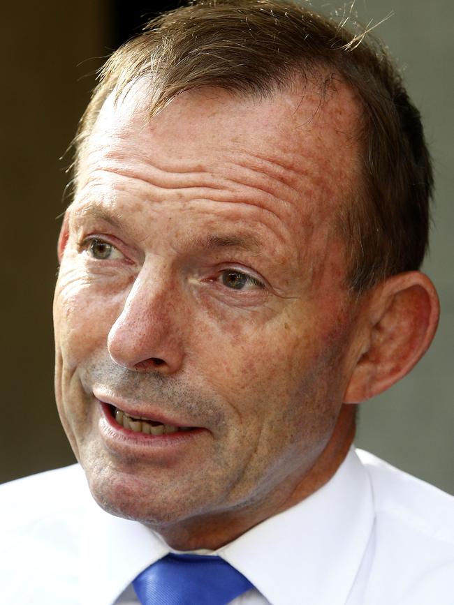 Tony Abbott has much in common with Stannis Baratheon, apparently. Picture: John Appleyard