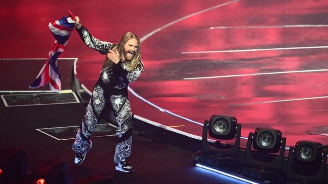 TikTok star Sam Ryder, of the UK, delivered a Eurovision shock. Picture: AFP