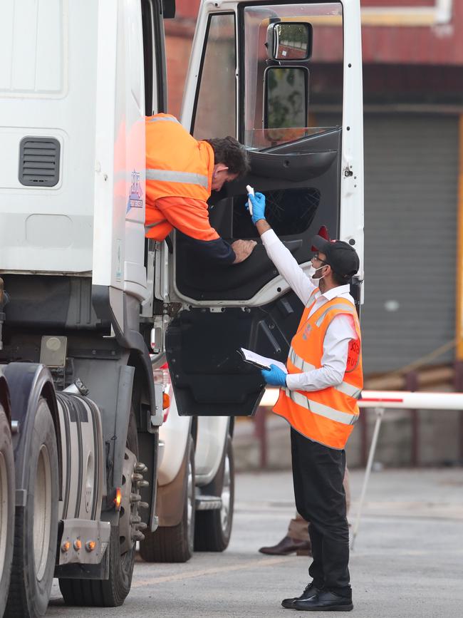 Cedar Meats reopens after being shut due to a coronavirus outbreak. Picture: David Crosling