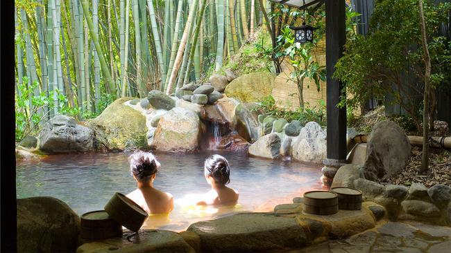 It took me all of five minutes to appreciate the bliss of onsen bathing. Picture: Getty Images.