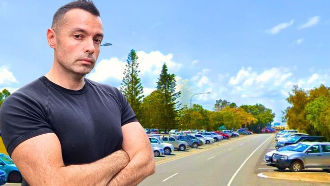 Brisbane man Mark Bowler is preparing a class action against Redland City Council parking fines at some council parking lots at ferry terminals. Picture: Judith Kerr