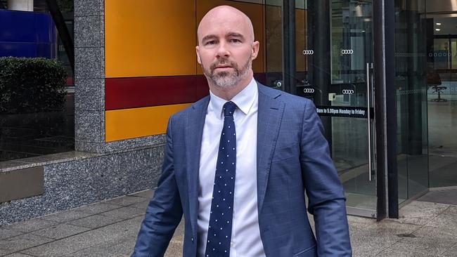 Mayfair 101 boss James Mawhinney outside court in 2022. Picture: David Ross