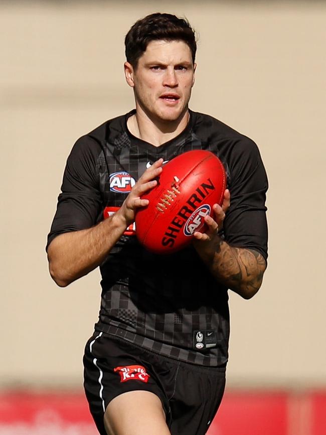 Jack Crisp is recovering from illness. Picture: Michael Willson/AFL Photos via Getty Images