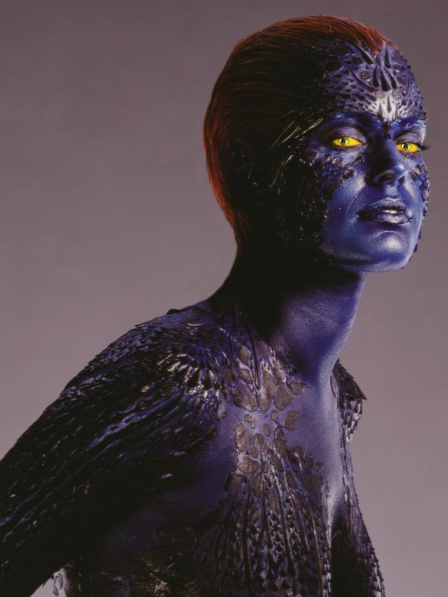 Old ... Rebecca Romijn-Stamos as Mystique in<i> X-Men 2 </i>(2003).