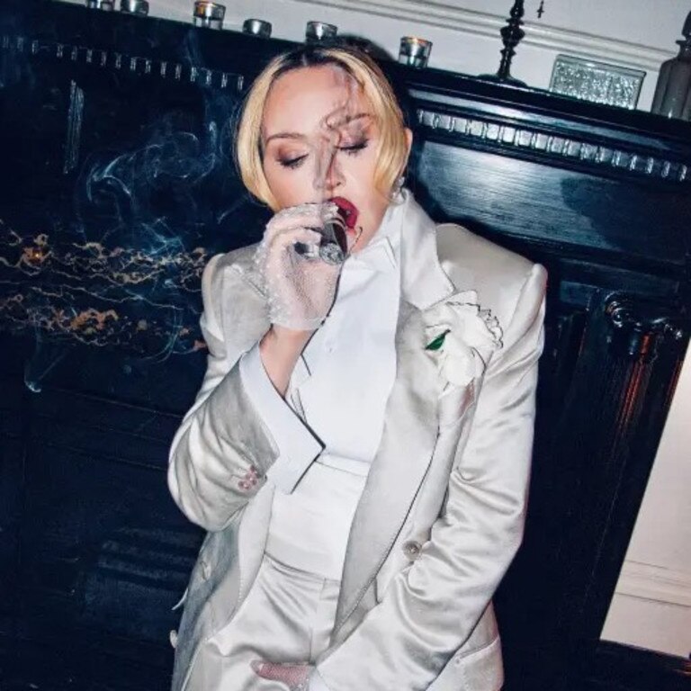 Madonna’s triple-wide townhouse was exhibited in a TikTok video posted by Lyas on Wednesday. Picture: Madonna / Instagram