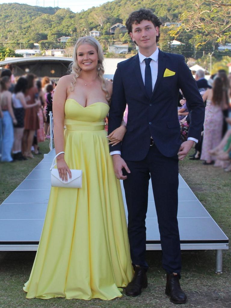 Olivia and Xavier at the St Ursula's College Formal.