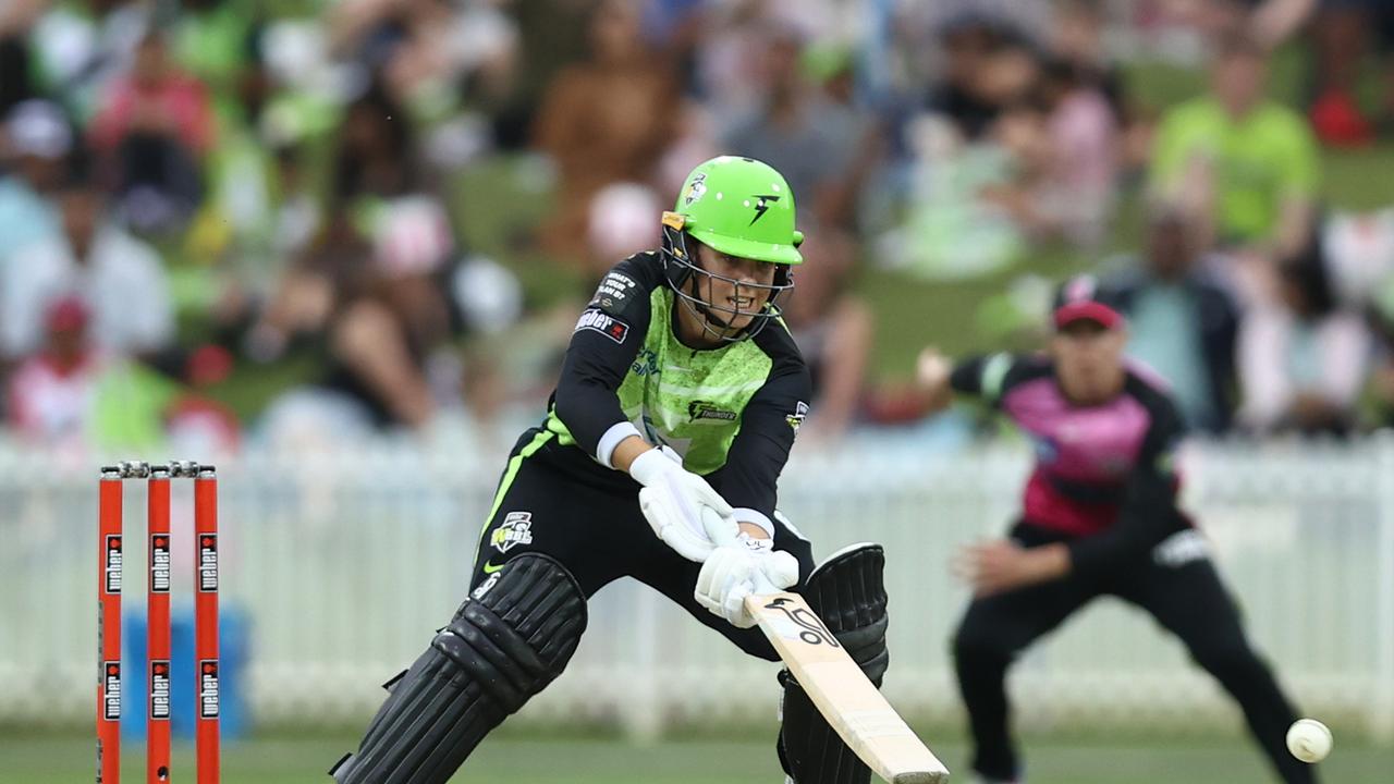 Phoebe Litchfield is one of three Thunder players in the WBBL team of the year. Picture: Jason McCawley/Getty Images