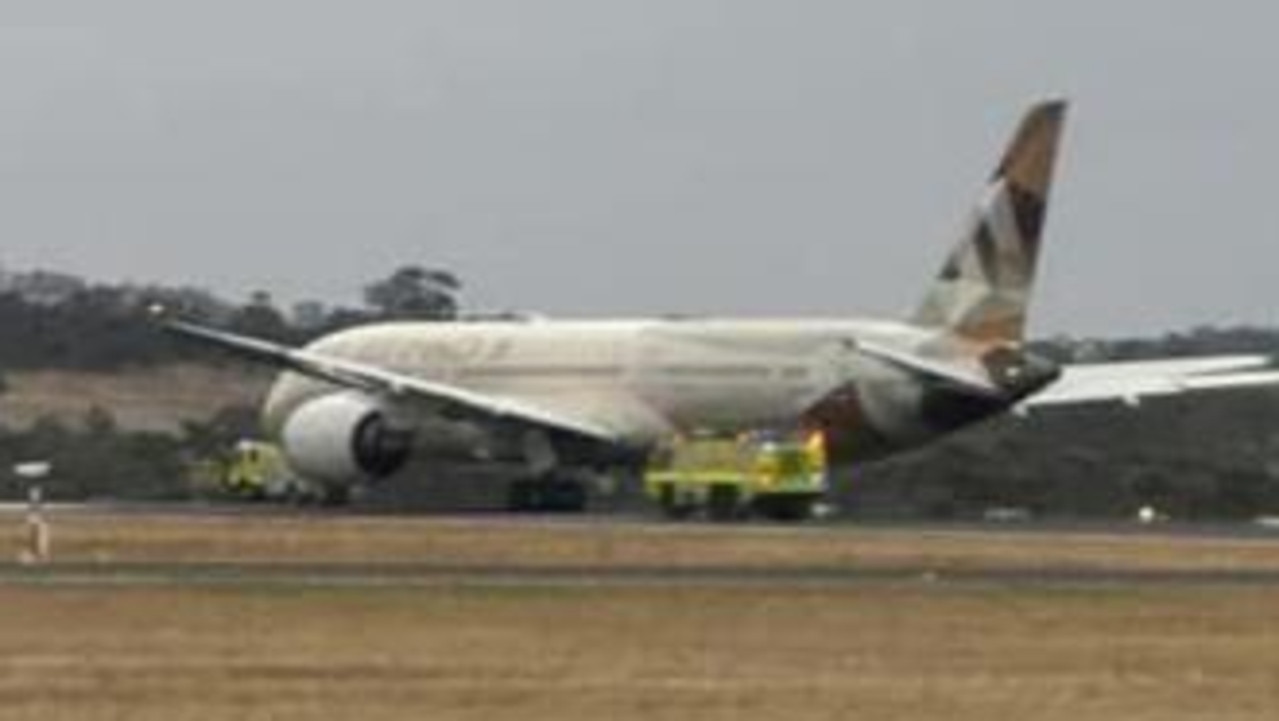 Etihad Airways flight aborts takeoff after wheels ‘explode’