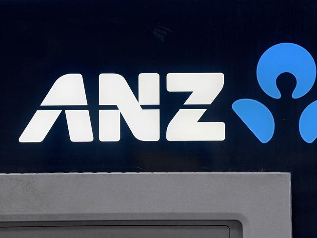 SYDNEY, AUSTRALIA - NCA NewsWire Photos AUGUST, 12, 2020: ANZ bank signage in Sydney. Picture: NCA NewsWire/Bianca De Marchi