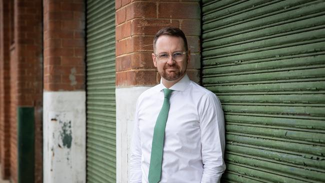 Andrew Bragg at Middle Head Reserve on 17th February 2020. (AAP Image / Julian Andrews).