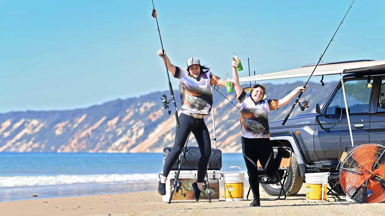 Tegan Horne and Georgia Modin. Picture: Renee Albrecht