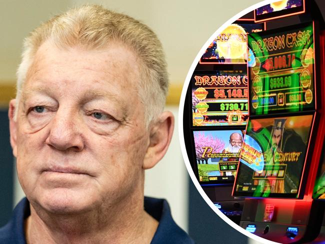 Phil Gould is relying on poker machine money that won't come forever.