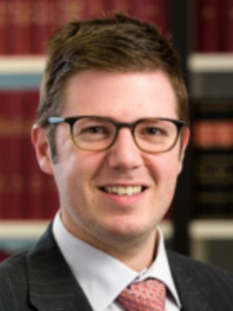 SA barrister Enzo Belperio. Picture: Bar Chambers