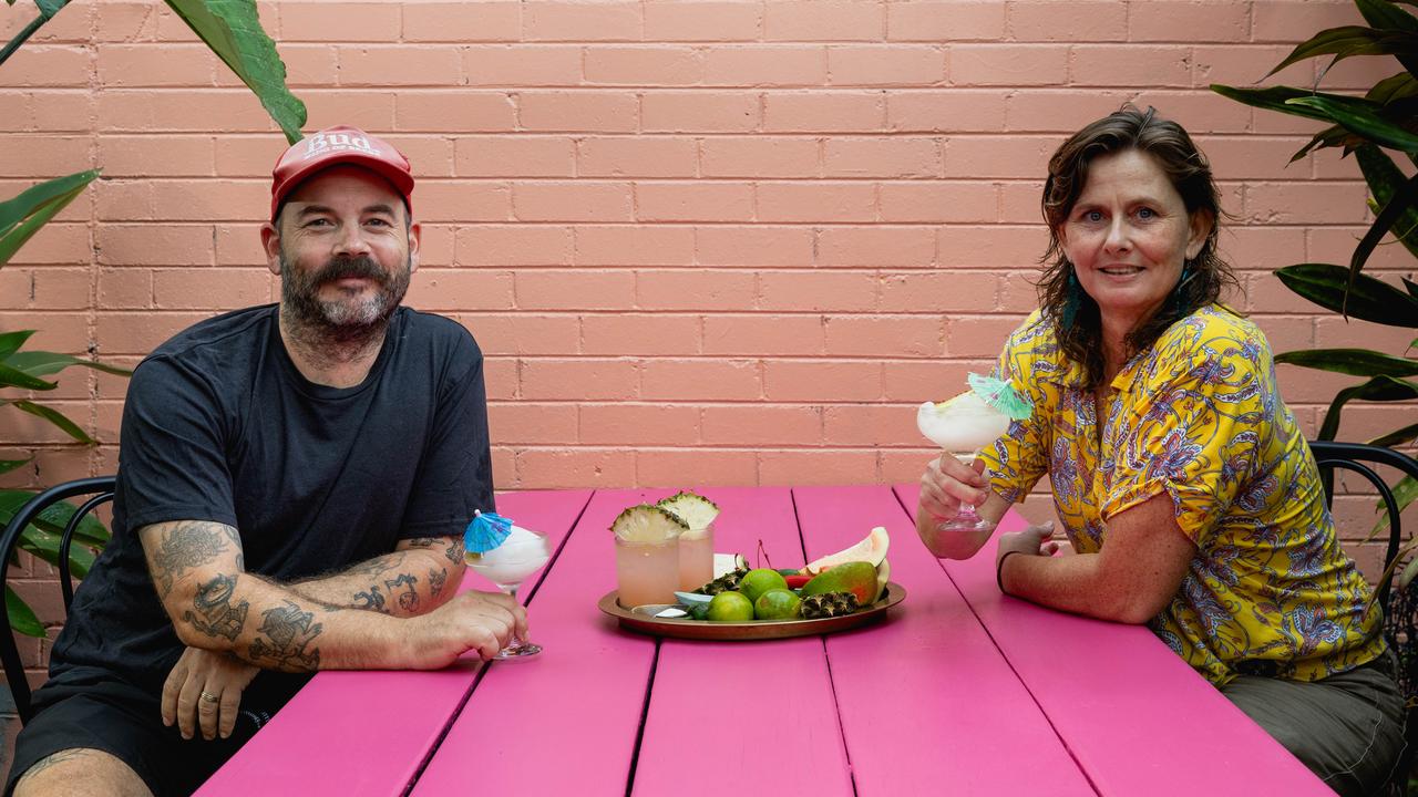 Venue owner Nicholas Peters and Venue Manager Mookie before the launch of their newest Mexican restaurant Flora's Temper Mexicantina. Picture: Pema Tamang Pakhrin