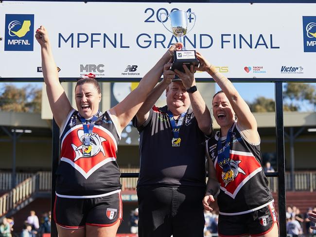 Bonbeach won the MPFNL Women’s Division 2 grand final. Picture: Facebook