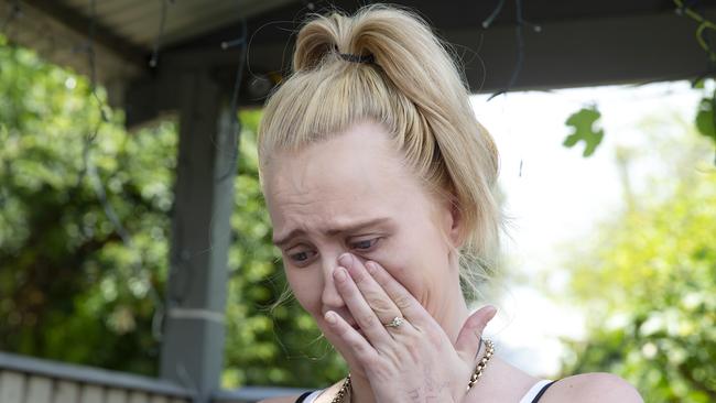 Mr Clark’s stepdaughter, Jessikah Clark said she’s heartbroken over the attack. Picture: Sarah Matray