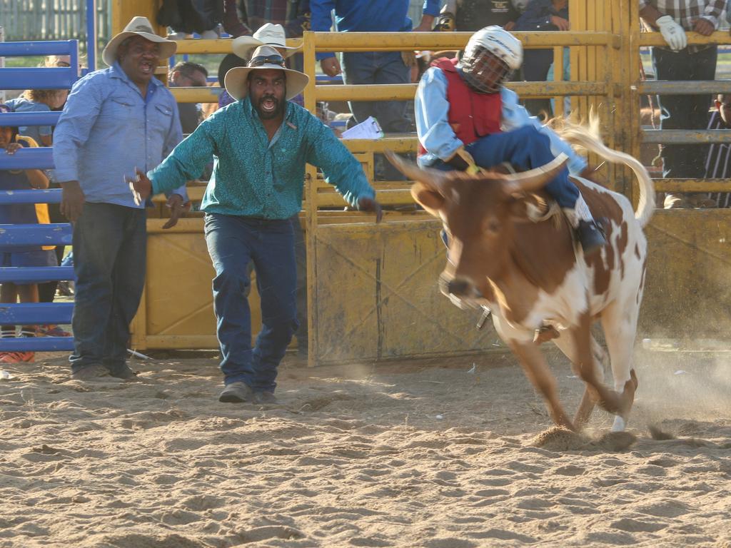 Cherbourg Rodeo, October 15, 2021. Picture: Holly Cormack