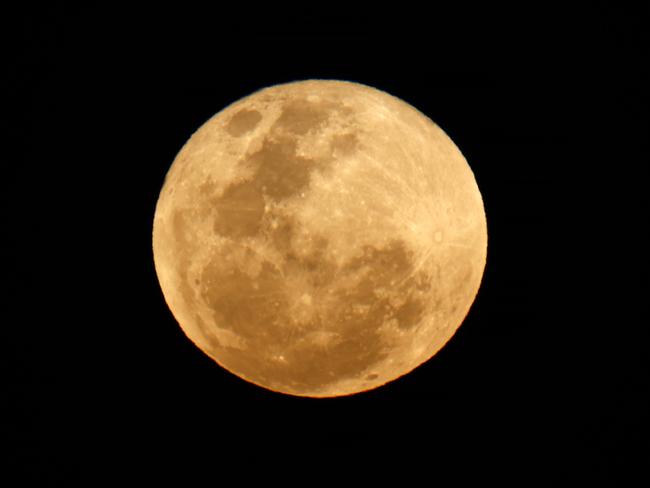 This year’s Harvest Moon. Picture: Jonathan Ng