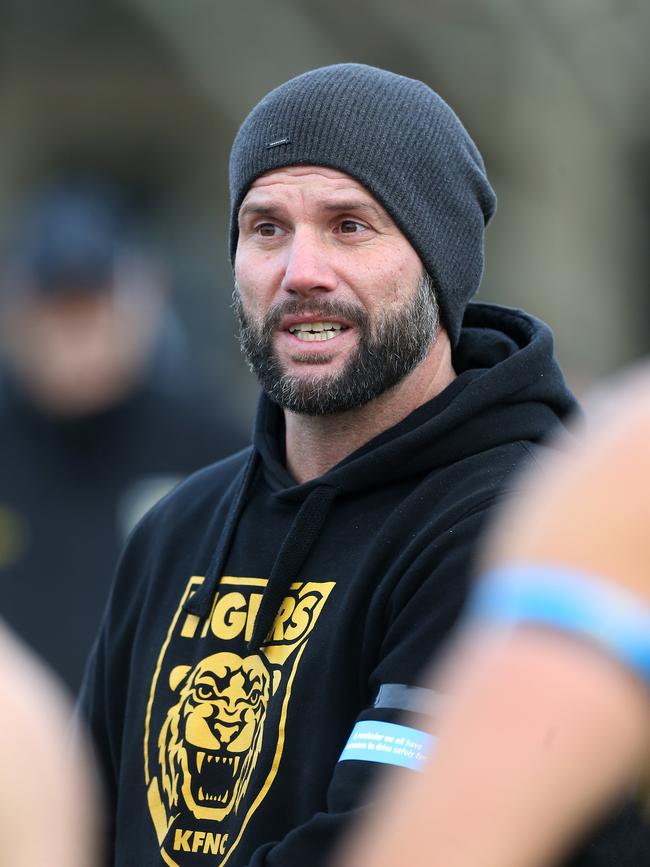 Paul Chapman stepped down as Kyneton coach recently. Picture: Yuri Kouzmin