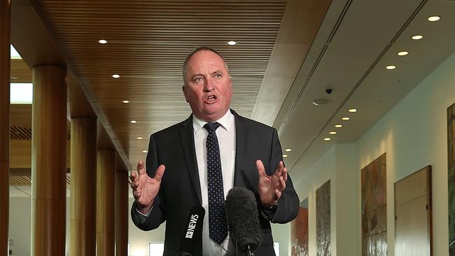 Nationals leader and Deputy Prime Minister Barnaby Joyce. Picture: Gary Ramage