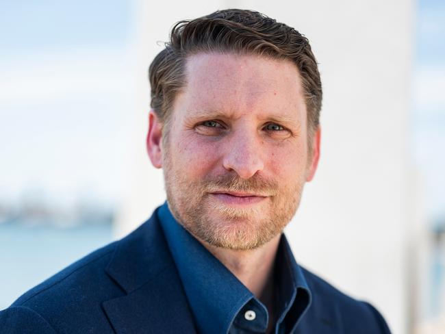 Federal member, Andrew Hastie in Mandurah today Sunday August 30, 2020.Pic:Tony McDonough