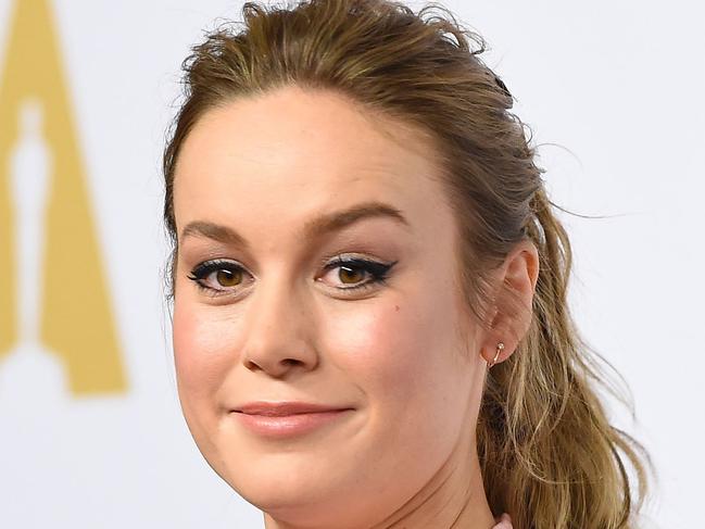 Brie Larson, nominee for best actress in a leading Role for the "Room," arrives at the 88th Oscar Nominees Luncheon in Beverly Hills, California, February 8, 2016. / AFP / Robyn Beck