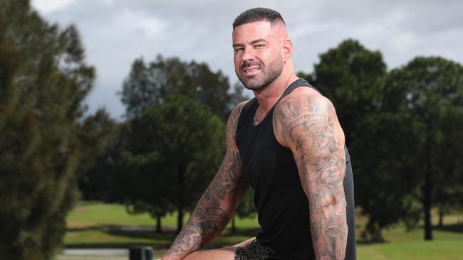 Egan says jail was the best thing that has ever happened to him. Picture: Glenn Hampson