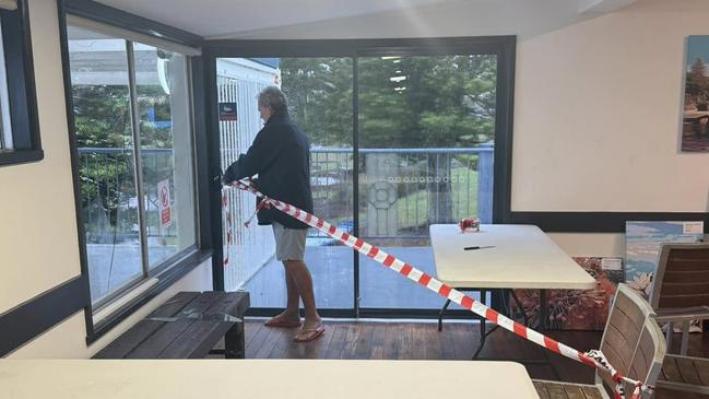 The South West Rocks surf lifesaving club was broken into for the tenth time in as many months over the weekend. Picture: Facebook.