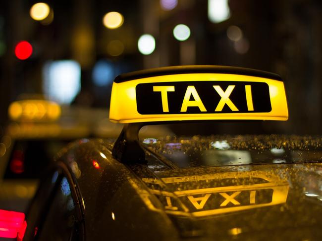 Rogue taxi drivers are using a separate handheld payment device to add extra chargers to rides. Picture: Sarah Marshall