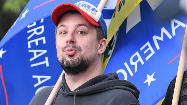 Neil Erikson outside Melbourne Pavilion in December 2017. Picture: AAP