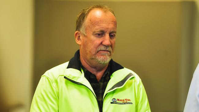 Latrobe Mayor Peter Freshney. Flood waters on the North-West coast. Picture: Simon Sturzaker