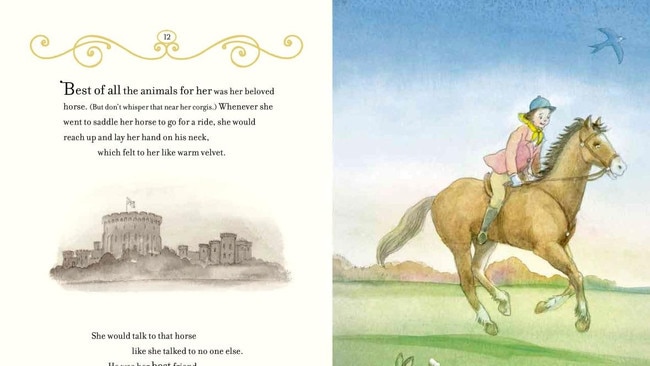 The Queen’s words feature in a new book by the former children’s laureate