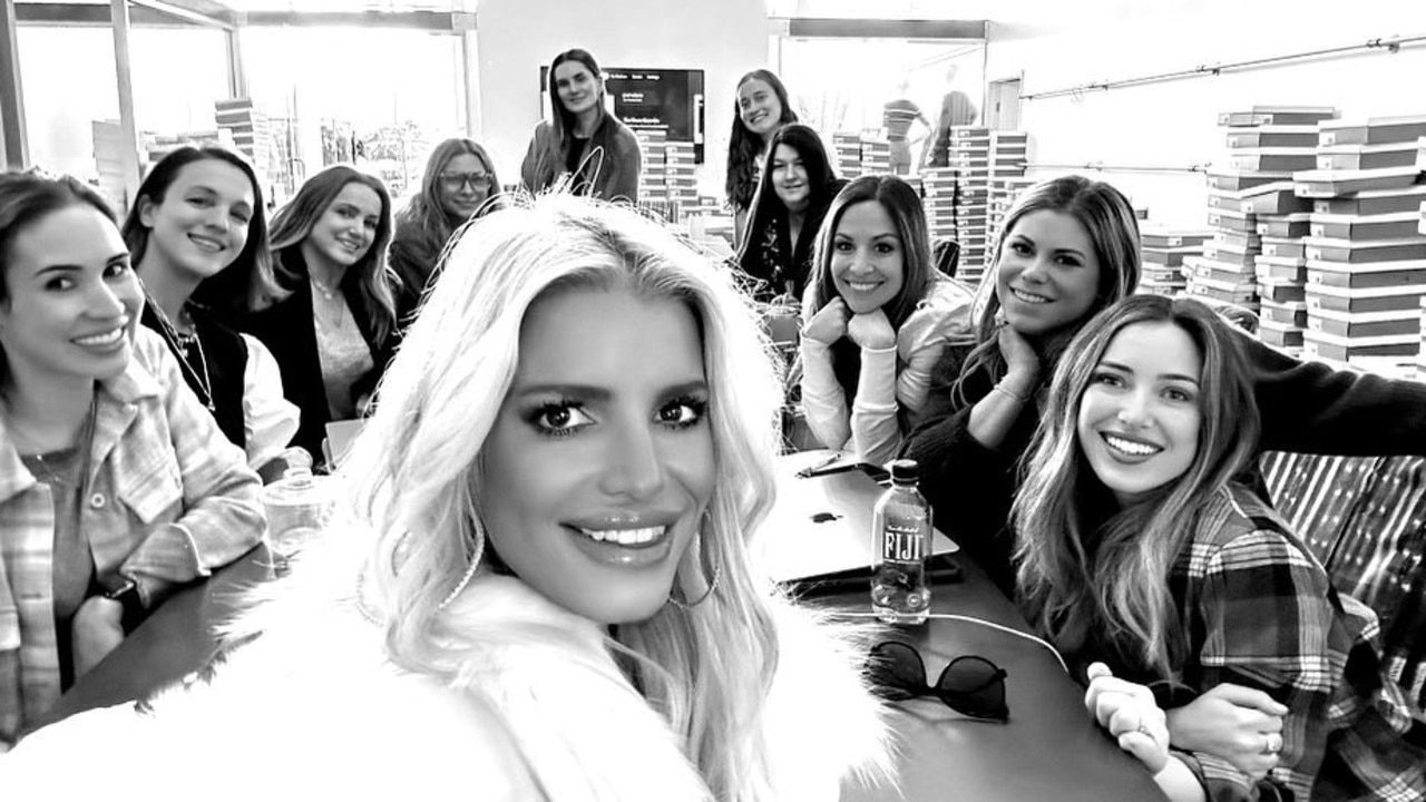 Jessica Simpson and her team for International Women’s Day.