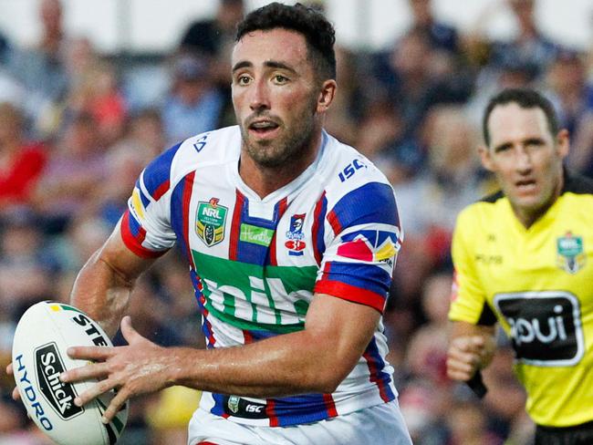 Brock Lamb carried the burden of running the show with no Trent Hodkinson for the Knights.